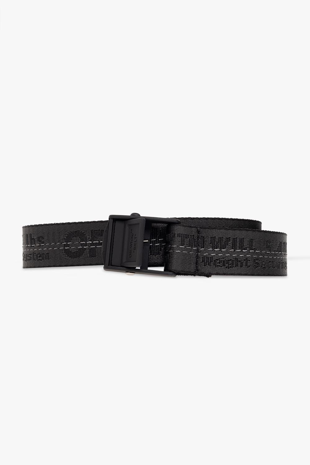 Black Belt with logo Off White SchaferandweinerShops Canada